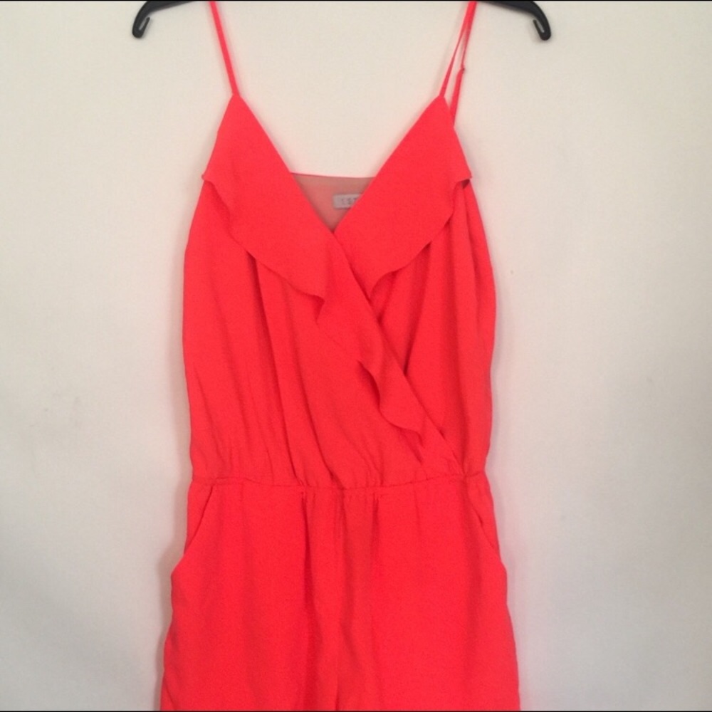 1. State Romper Size Large Coral NWT - Picture 2 of 7